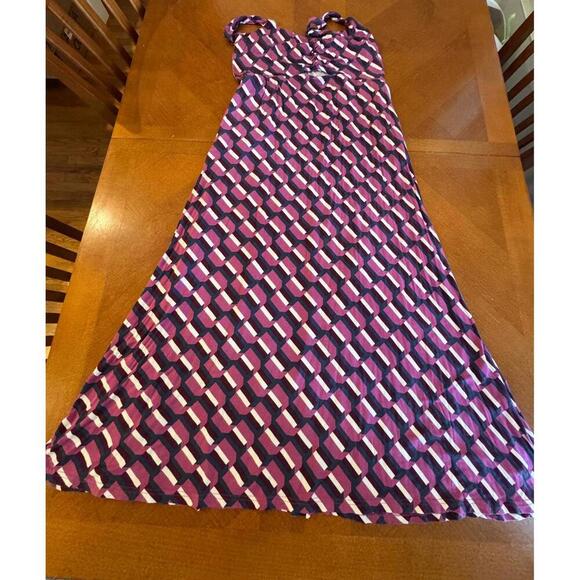 Lane Bryant Dresses & Skirts - Women's Sleeveless Maxi Dress with Geometric Pattern